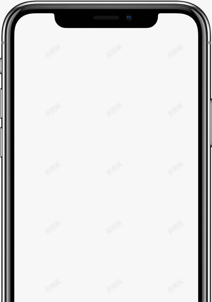 iPhoneX样机png免抠素材_新图网 https://ixintu.com iPhoneX 免抠 样机 黑色