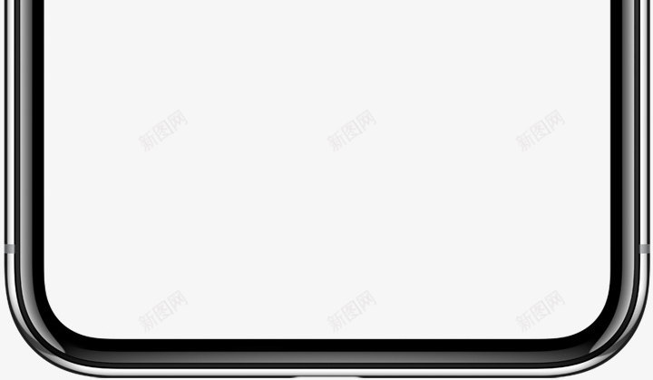 iPhoneX样机png免抠素材_新图网 https://ixintu.com iPhoneX 免抠 样机 黑色
