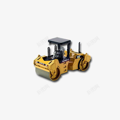 道路施工机器片psd免抠素材_新图网 https://ixintu.com 修路工具 压土机 压路机 工地