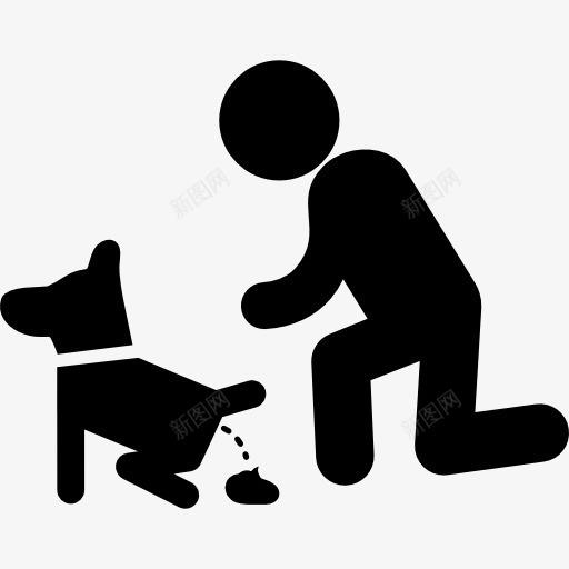 狗拉屎图标png_新图网 https://ixintu.com 人 动物 宠物 小狗 屎 拉屎 狗 狗厕所 狗屎 臭狗屎