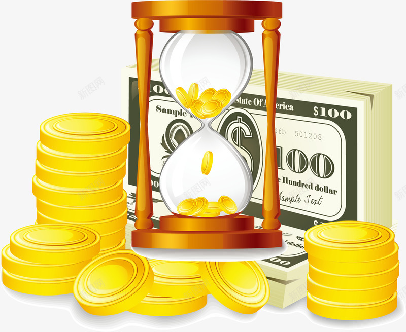 金币元素png免抠素材_新图网 https://ixintu.com 卡通 奖励插图 现金奖励 金币 金钱