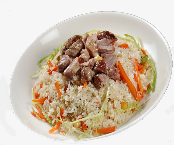阿克苏手抓饭png免抠素材_新图网 https://ixintu.com 传统小吃 传统美食 大米 手抓饭 抓饭 牛肉 米饭 胡萝卜 餐饮美食