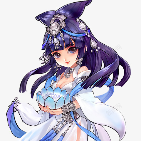 Q版古装可爱少女png免抠素材_新图网 https://ixintu.com 古装 可爱 少女