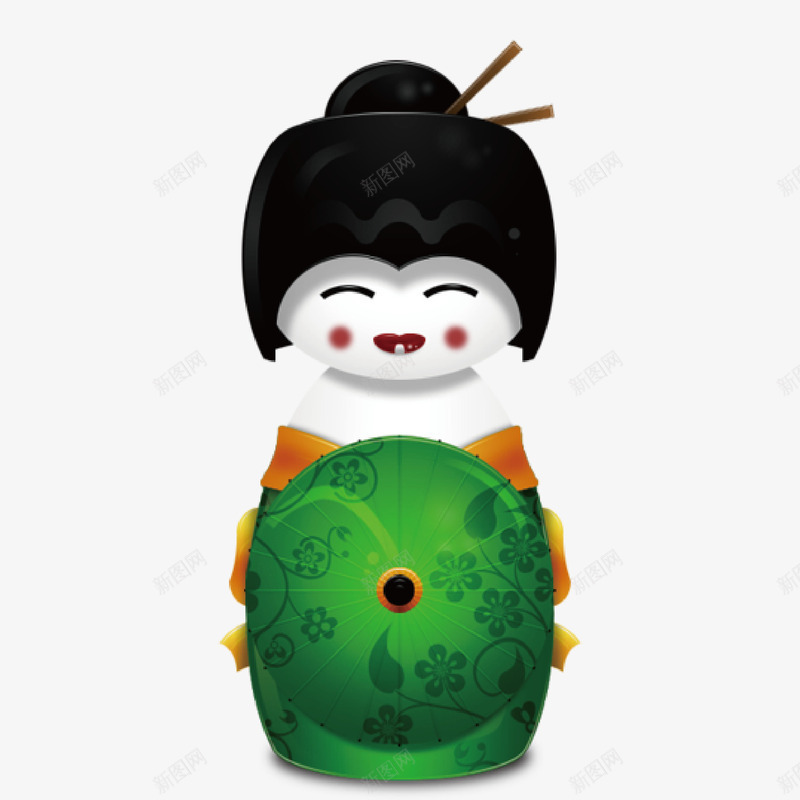 艺伎矢量图ai免抠素材_新图网 https://ixintu.com 人物 卡通 日本 歌姬图片 素材 艺伎 矢量图