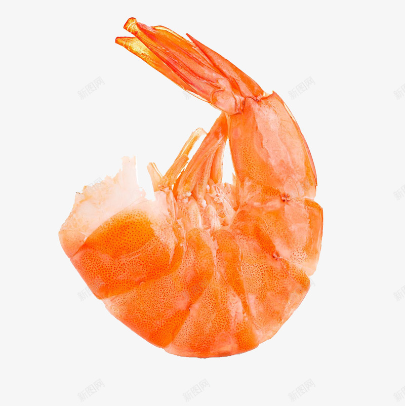 新鲜的美味虾肉png免抠素材_新图网 https://ixintu.com 新鲜的美味虾肉 海鲜 美食 肉类 虾