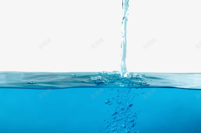 蓝色水面水流png免抠素材_新图网 https://ixintu.com 水波 水流 水纹 水面 波光 波光粼粼 波纹 蓝色