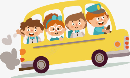 旅游车图标png_新图网 https://ixintu.com 促销活动 儿童 儿童绘画 儿童绘画暑期培训班 小卡车 小车 旅行 暑期培训班