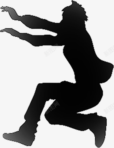 黑色墨迹艺术字人物运动青春png免抠素材_新图网 https://ixintu.com 人物 墨迹 艺术 运动 青春 黑色
