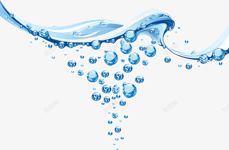 水底水滴效果图png免抠素材_新图网 https://ixintu.com 水底水滴效果图 水底水滴效果图矢量图 水底水滴矢量 矢量水底水滴效果图
