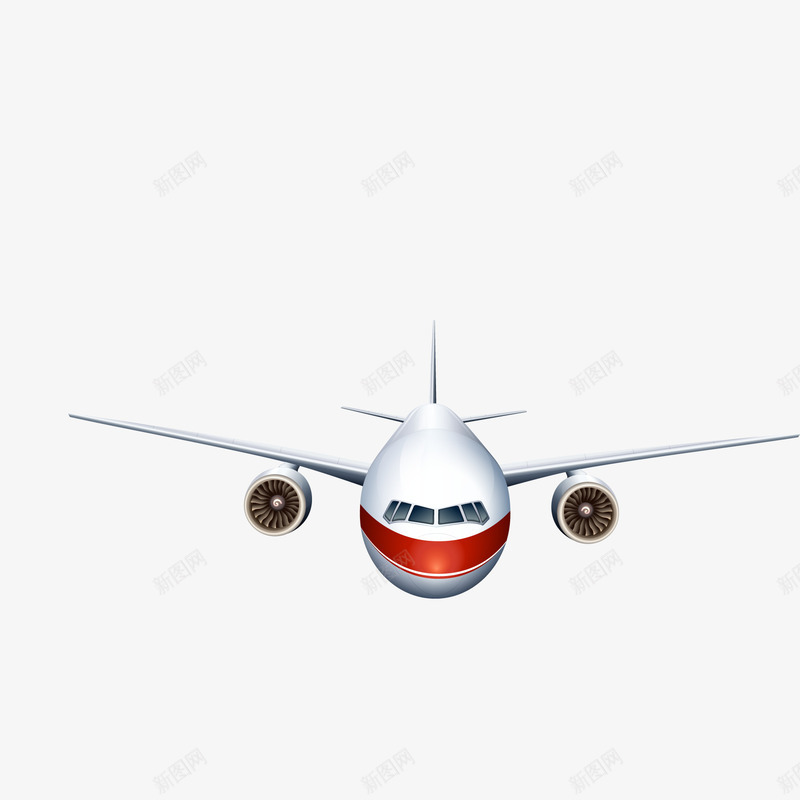 卡通航班飞机矢量图ai免抠素材_新图网 https://ixintu.com 交通工具 出游 旅行 航班 飞机 飞机场 矢量图