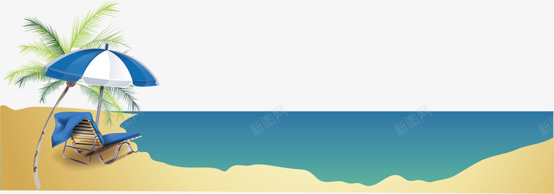 海边海水海滩椰子树海报卡通png免抠素材_新图网 https://ixintu.com 海水 海水卡通 海滩 海滩卡通 海滩椰子树 海滩素材 海边 海边卡通 海边椰子树