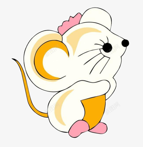 卡通老鼠手绘png免抠素材_新图网 https://ixintu.com 卡通 手绘 简笔鼠 老鼠 老鼠生日 鼠年