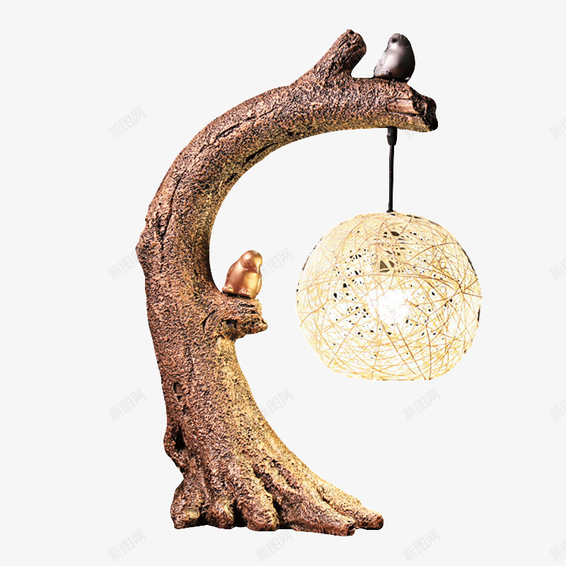 书房艺术客厅卧室床头灯古典台灯psd免抠素材_新图网 https://ixintu.com 创意 复古装饰 新中式台灯 现代简约