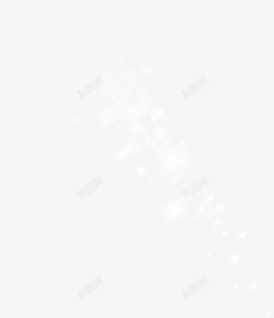 星光光效白色png免抠素材_新图网 https://ixintu.com 星光 白色 素材