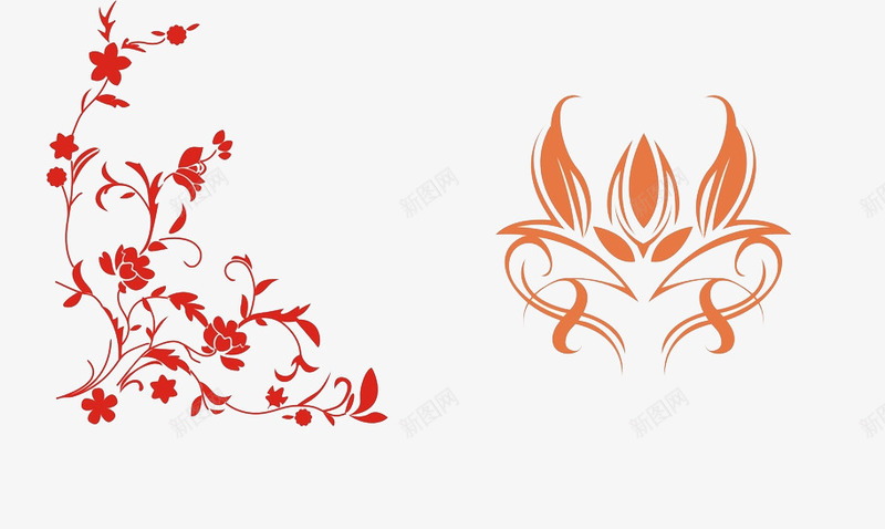 美丽好看的花边png免抠素材_新图网 https://ixintu.com 多用 好看 美丽 花边