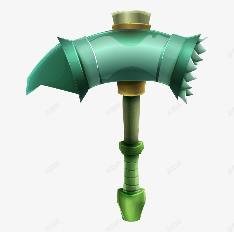 卡通网络游戏武器产品png免抠素材_新图网 https://ixintu.com 手游设计 海报设计 游戏设计 网络游戏装备 网络游戏道具武器装备设计 网页设计