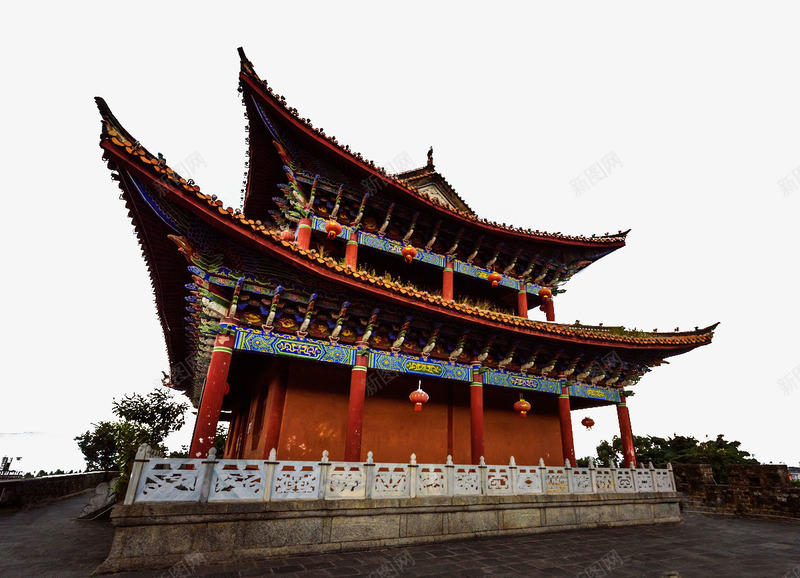 大理古城png免抠素材_新图网 https://ixintu.com 云南旅游 古城 名胜古迹 图片 地方景点 大理 实物图 建筑 摄影图 高清图片