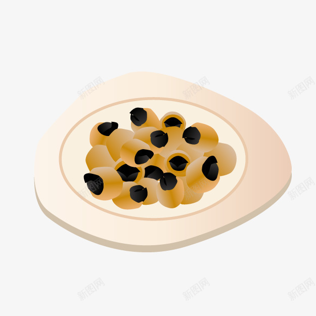 卡通日式纳豆png免抠素材_新图网 https://ixintu.com 传统美食 卡通纳豆 日式料理 日式纳豆