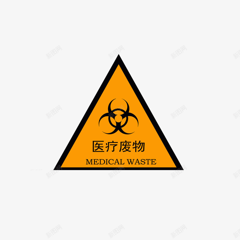 医疗废物医疗垃圾png免抠素材_新图网 https://ixintu.com 医疗垃圾 医疗垃圾处理 医疗废物 医疗废物标志 废弃物 标志 警告牌