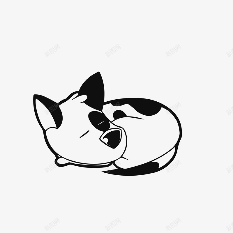 白色斑点小狗矢量图eps免抠素材_新图网 https://ixintu.com png免抠图 动物 卡通 可爱 小狗 手绘 斑点 时尚 有趣 睡觉 矢量图