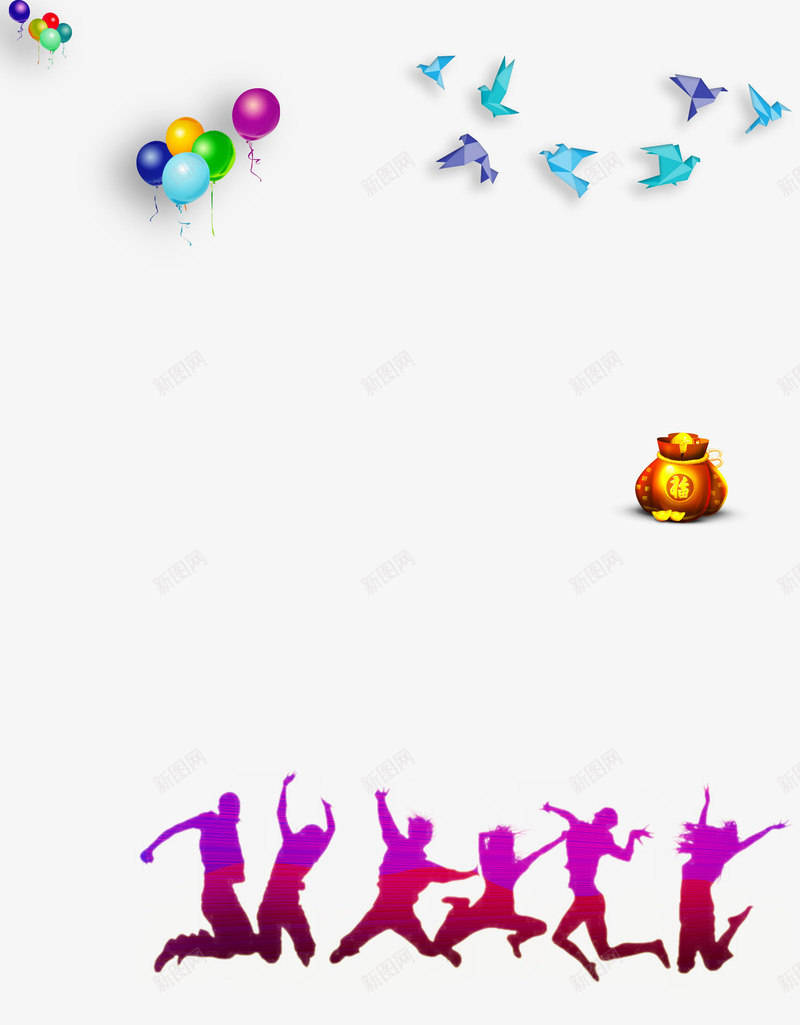 致青春人影装饰背景png免抠素材_新图网 https://ixintu.com 致青春人影 致青春人影背景 致青春人影装饰 致青春人影装饰背景