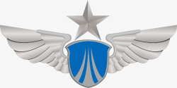 飞机空军站空军图标logo高清图片