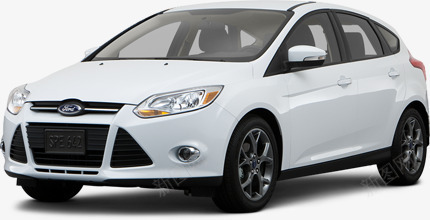 白色福特汽车png免抠素材_新图网 https://ixintu.com ford座驾 产品实物 代步 白色车身 黑色车轮