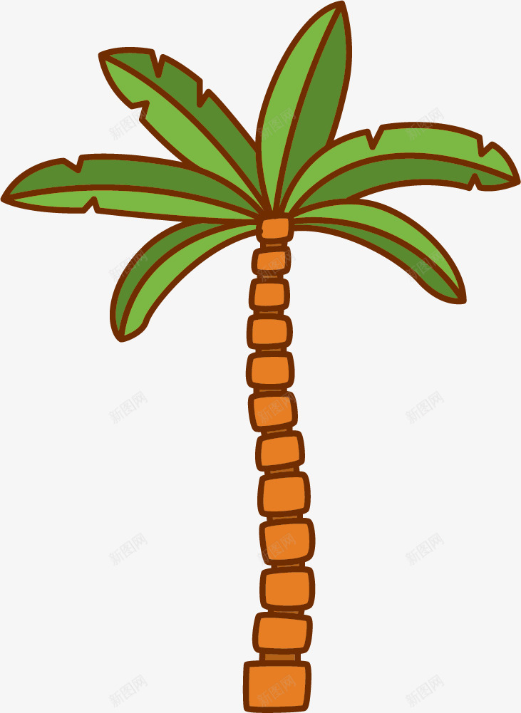 槟榔树阔叶植物png免抠素材_新图网 https://ixintu.com 树 树木 植物 槟榔 槟榔树 绿色植物 阔叶植物