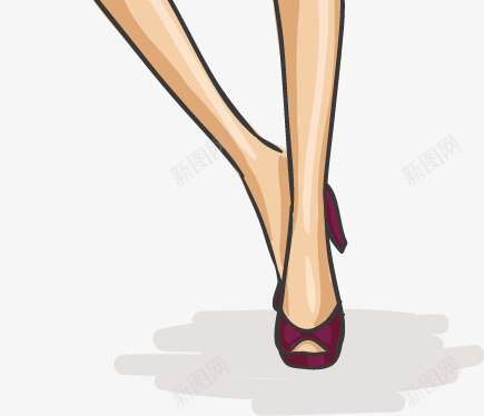 手绘金发美女矢量图ai免抠素材_新图网 https://ixintu.com 性感 手绘 美女 金发 矢量图