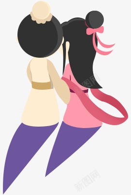 创意合成七夕节牛郎织女png免抠素材_新图网 https://ixintu.com 创意 合成 牛郎织女