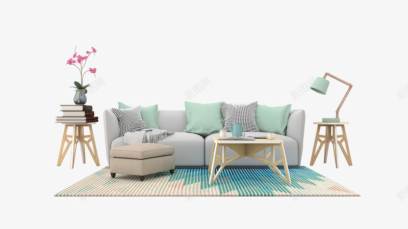 场景家具透明图png免抠素材_新图网 https://ixintu.com png 场景图 家具 沙发