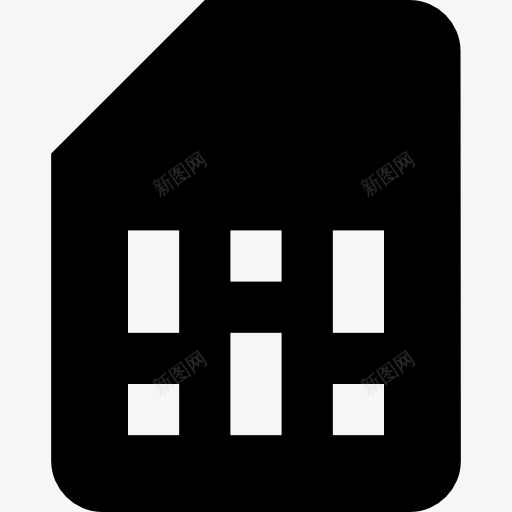 大的SD卡图标png_新图网 https://ixintu.com 卡 存储设备 存储驱动器 技术 数据存储 文件存储