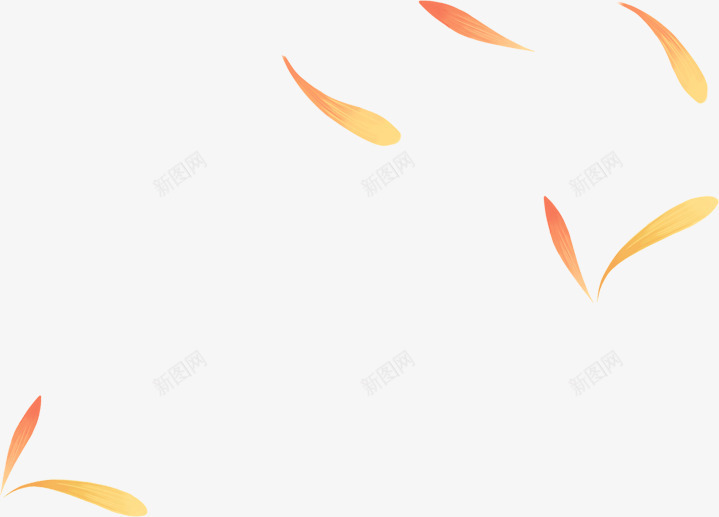 创意不规则几何形状橙色黄色png免抠素材_新图网 https://ixintu.com 不规则 几何 创意 形状 橙色 黄色