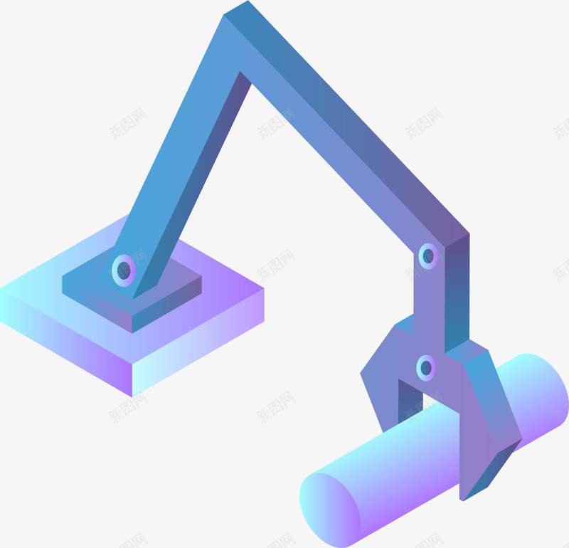 创意渐变立体金融矢量图ai免抠素材_新图网 https://ixintu.com 25D渐变立体插画 办公 数据 科技插画 立体金融 网络 金融行业 矢量图