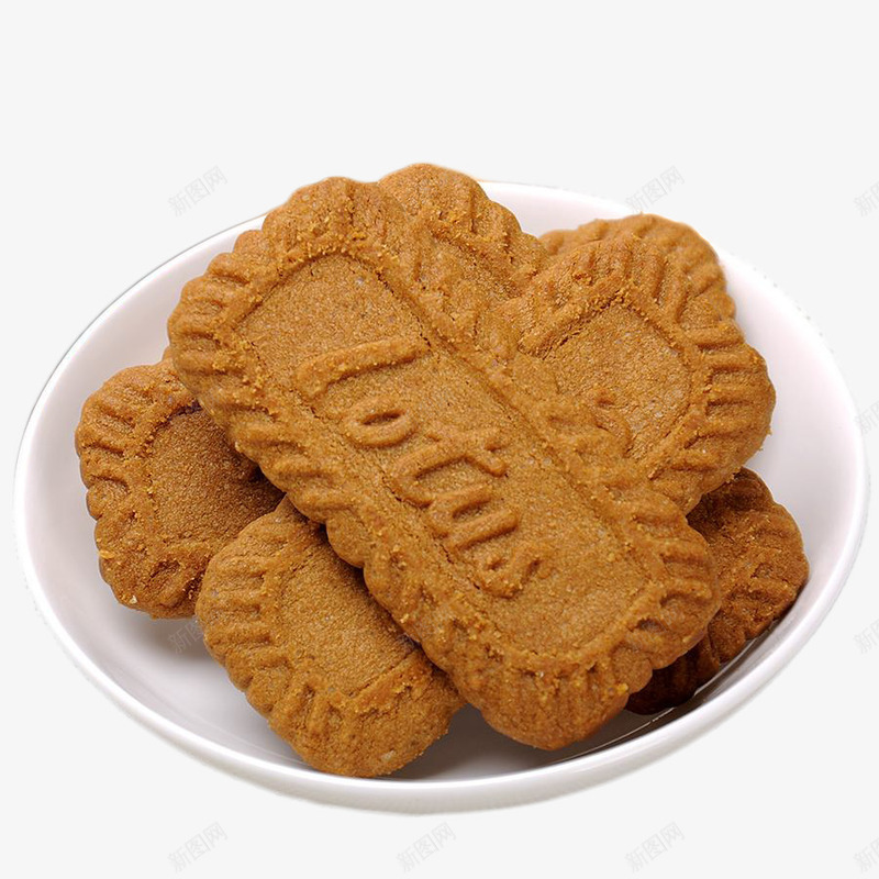 白色碗美味焦糖饼干png免抠素材_新图网 https://ixintu.com 可口 好吃 好看 焦糖 焦糖饼干 白色碗 美味 零食 饼干 香酥可口