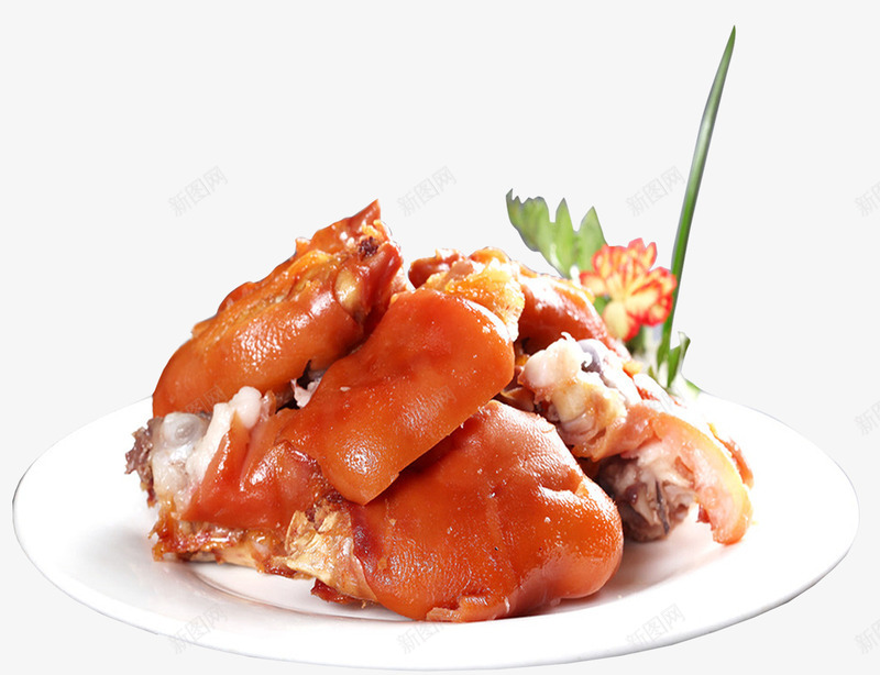 食物卤味美味卤猪蹄png免抠素材_新图网 https://ixintu.com 卤味 卤猪蹄 猪腿肉 美味 食物