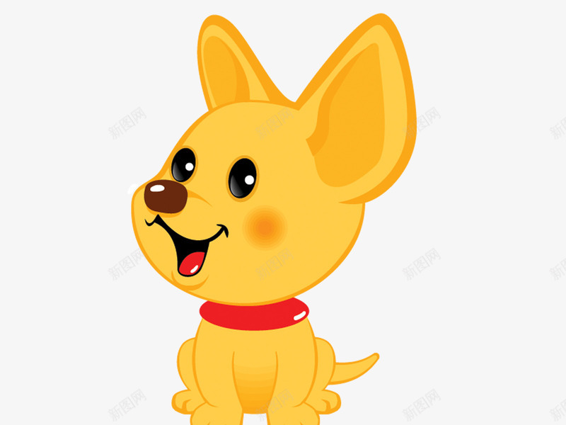 卡通小动物集合png免抠素材_新图网 https://ixintu.com 卡通 小动物 狗