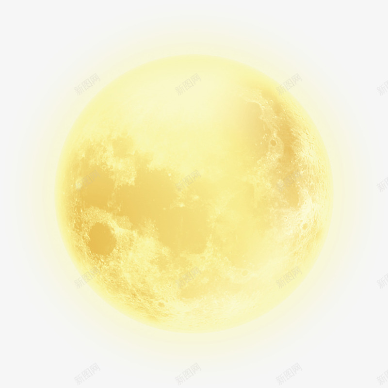 金色圆形星球元素png免抠素材_新图网 https://ixintu.com 元素 圆形 星球 金色