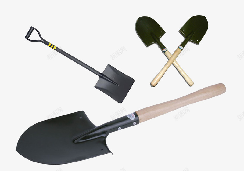 铁锹工具png免抠素材_新图网 https://ixintu.com 劳动 工人 工地 建筑 挖土 盖房 装饰