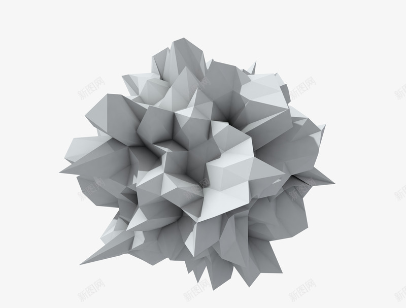 白色C4D扭曲装饰png免抠素材_新图网 https://ixintu.com C4D 扭曲 白色 装饰