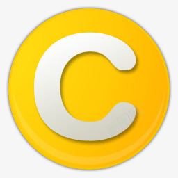 黄色的版权copyright符号图标png_新图网 https://ixintu.com copyright