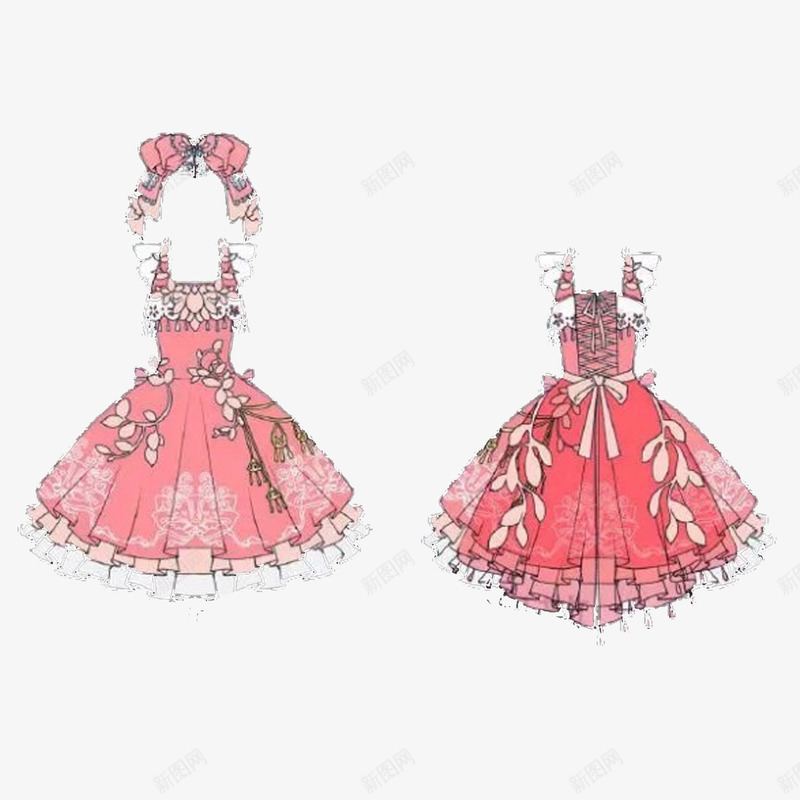 lolita裙子png免抠素材_新图网 https://ixintu.com lolita 二次元可爱 女裙 洋装 洋装裙子 萌系美少女