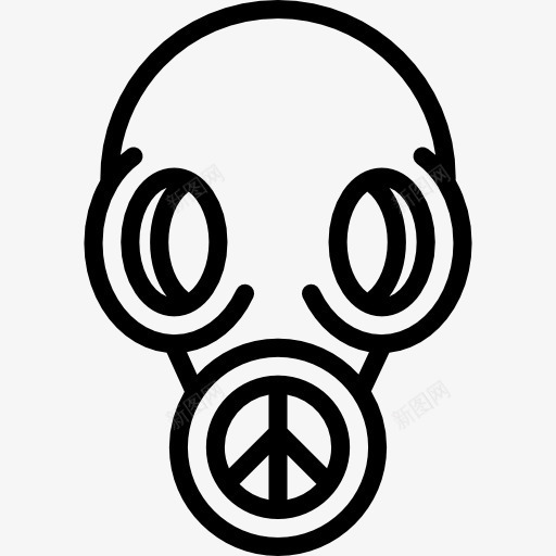 防毒面具图标png_新图网 https://ixintu.com 化学武器 口罩 器皿 工具 杂 生物危害 防毒面具 防雾口罩素材