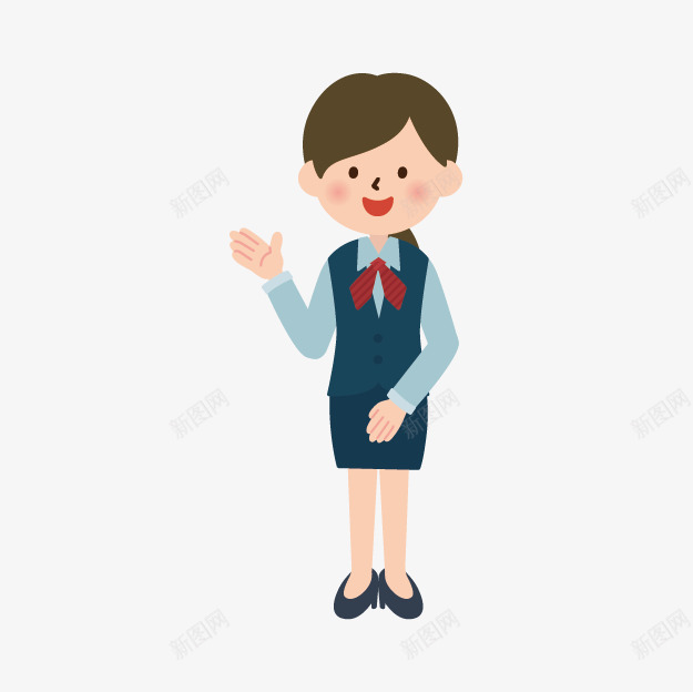 手绘人物卡通小人图标服务png_新图网 https://ixintu.com 人物图案 人物矢量图 卡通人物图片 卡通小人矢量图 吩咐 女人 手绘卡通小人 手绘图片 服务员 说话 请进