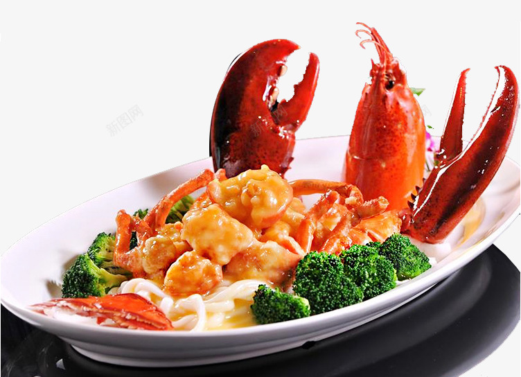 美味澳龙png免抠素材_新图网 https://ixintu.com 海鲜 澳龙 美味食品 食品