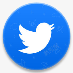 网络社会社会化媒体捻线机推特蓝图标png_新图网 https://ixintu.com Network media social twister twitter 捻线机 推特 社会 社会化媒体 网络