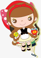 卡通小女孩奔跑的小女孩png免抠素材_新图网 https://ixintu.com 卡通 奔跑 小女孩
