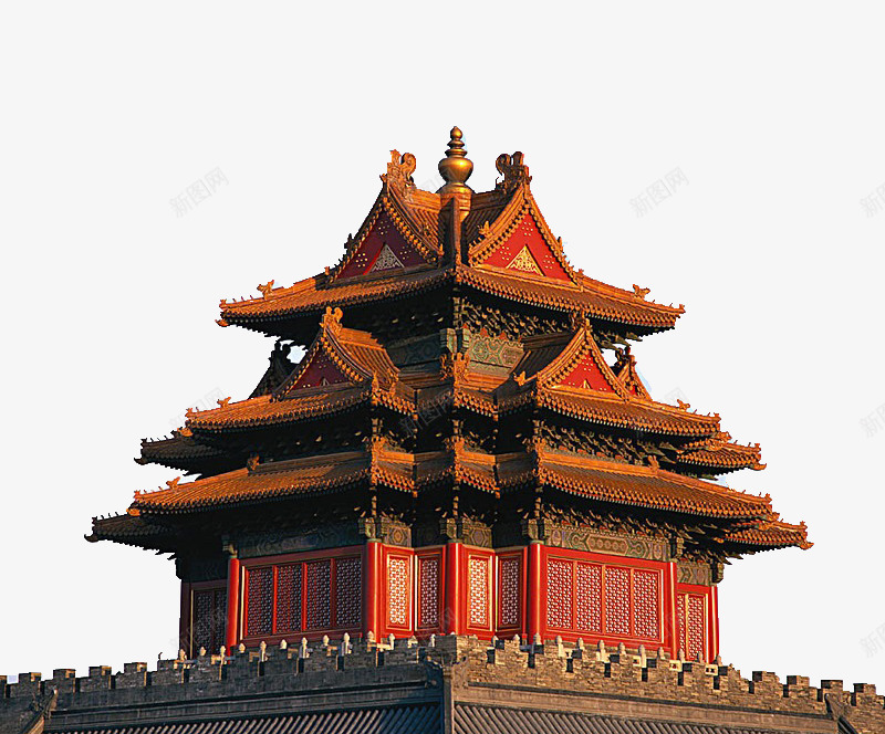 古建筑png免抠素材_新图网 https://ixintu.com 古楼古建筑古代建筑阁楼