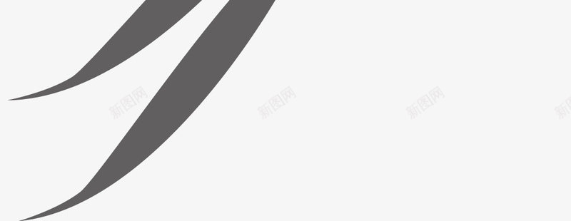 灰色叶子剪影png免抠素材_新图网 https://ixintu.com 剪影 叶子 扁平 树叶 灰色