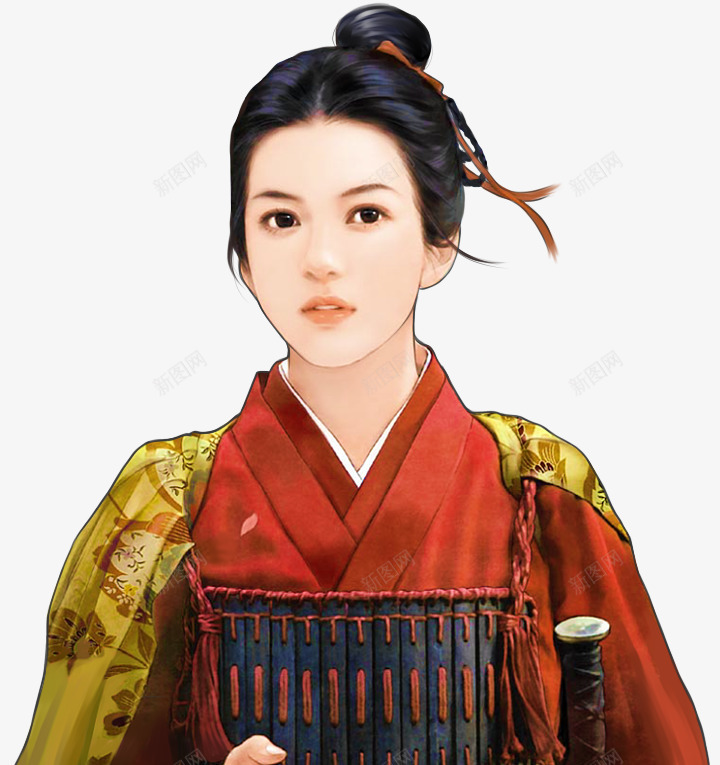 美少女png免抠素材_新图网 https://ixintu.com 人物 女扮男装 漫画 美少女